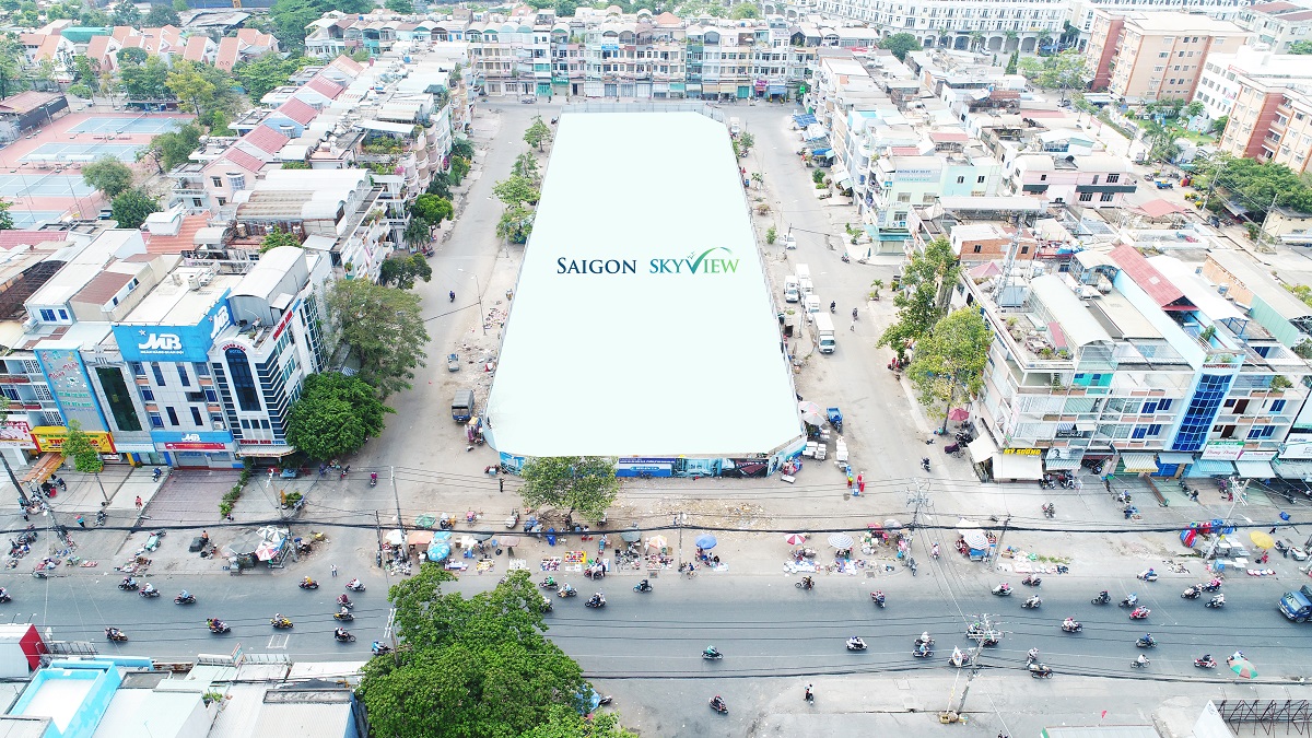 Mặt bằng tổng thể dự án Saigon skyview
