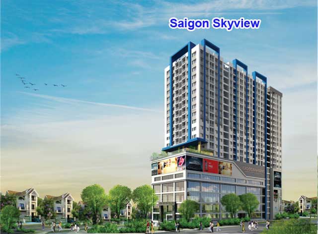 Căn hộ Saigon Skyview Quận 8 - Phối cảnh dự án