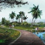 Vườn sinh thái tại saigon Riverside City