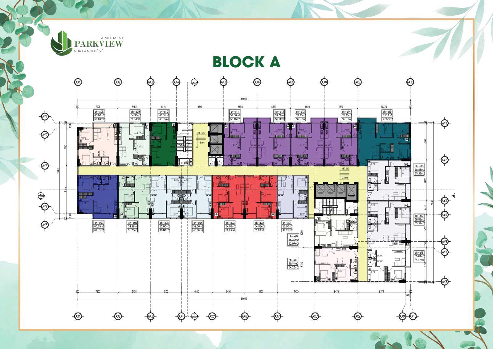 Thiết kế căn hộ Parkview Bình Dương - Block A