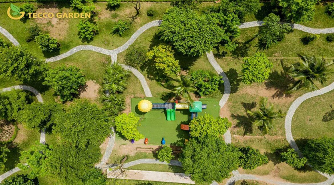Tiện ích cung cư tecco garden- Công viên nội khu của dự án