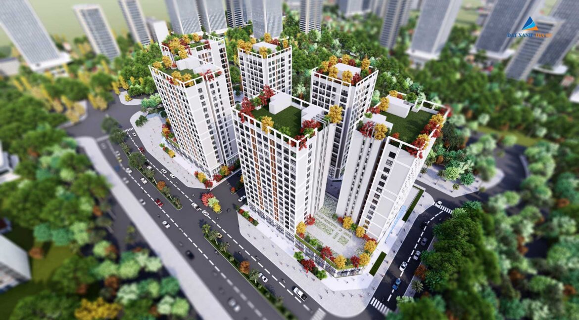 Phối cảnh Eco Smart City Cổ Linh Long Biên