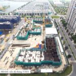 Phân khu Miami: Tiến độ thực tế Masteri Waterfront tháng 5/2021