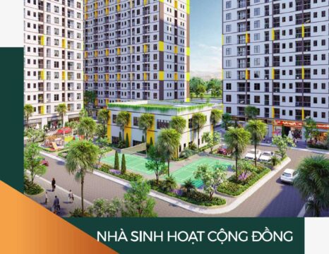 Tiện ích nội khu chung cư Evergreen Bắc Giang - Nhà sinh hoạt cộng đồng