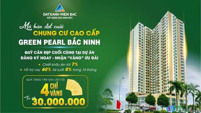 Chung cư Green Pearl Bắc Ninh